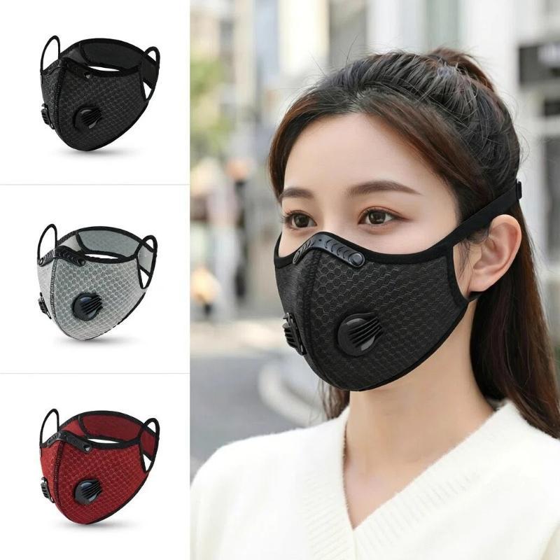Anti Pollution Mask - 【Herbruikbaar, ademend gezichtsmasker van mesh, met