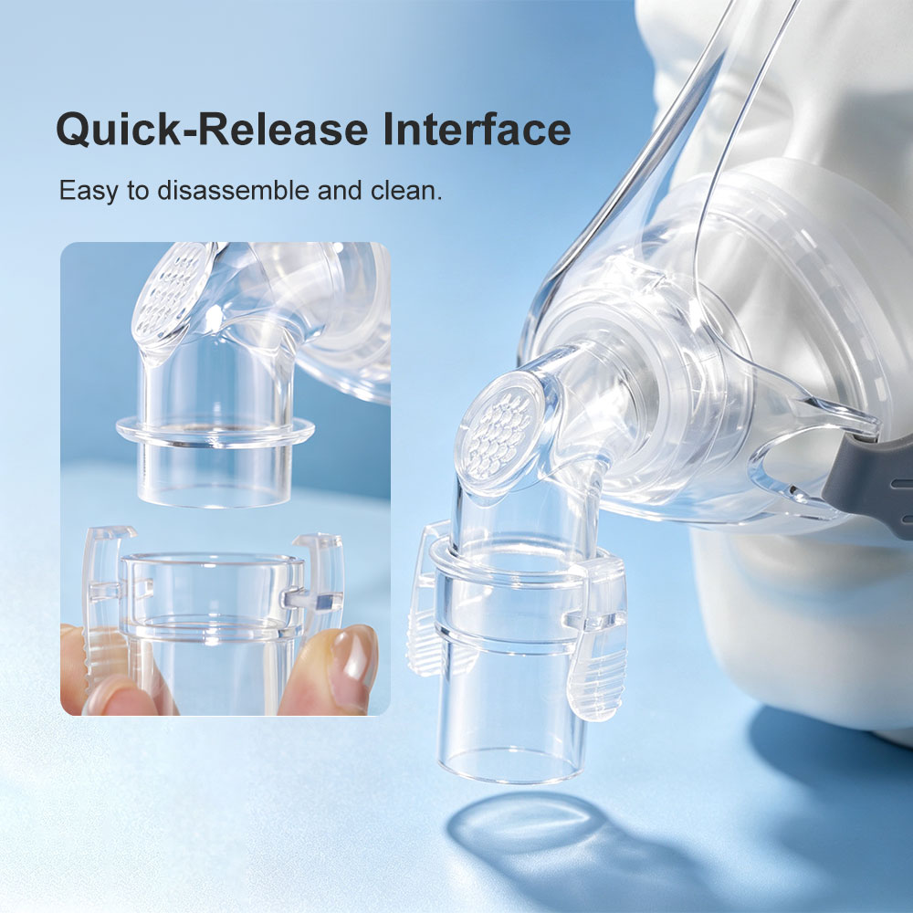 Universeel CPAP-neusmasker met - Silicone Mask Bracket recensie en prijs