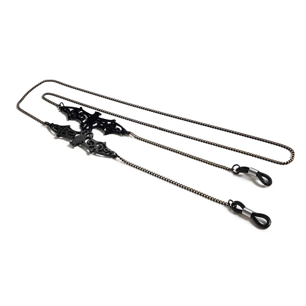 Antislip trendy holle zwarte v - Mask Chain Holder recensie en prijs