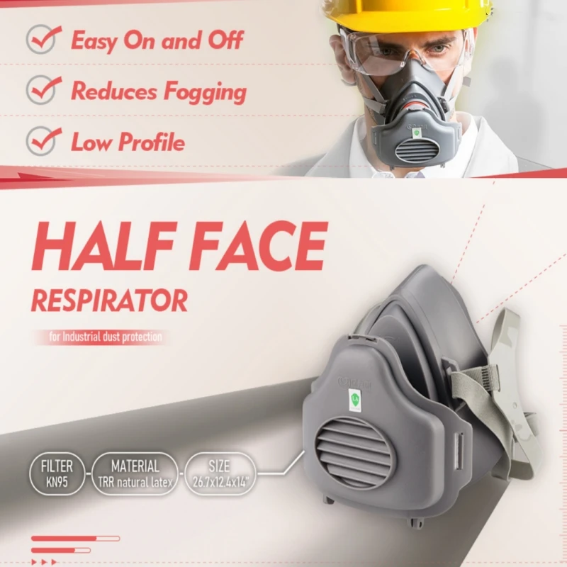Stofmasker, maskerbescherming, - Dust Mask Construction recensie en prijs