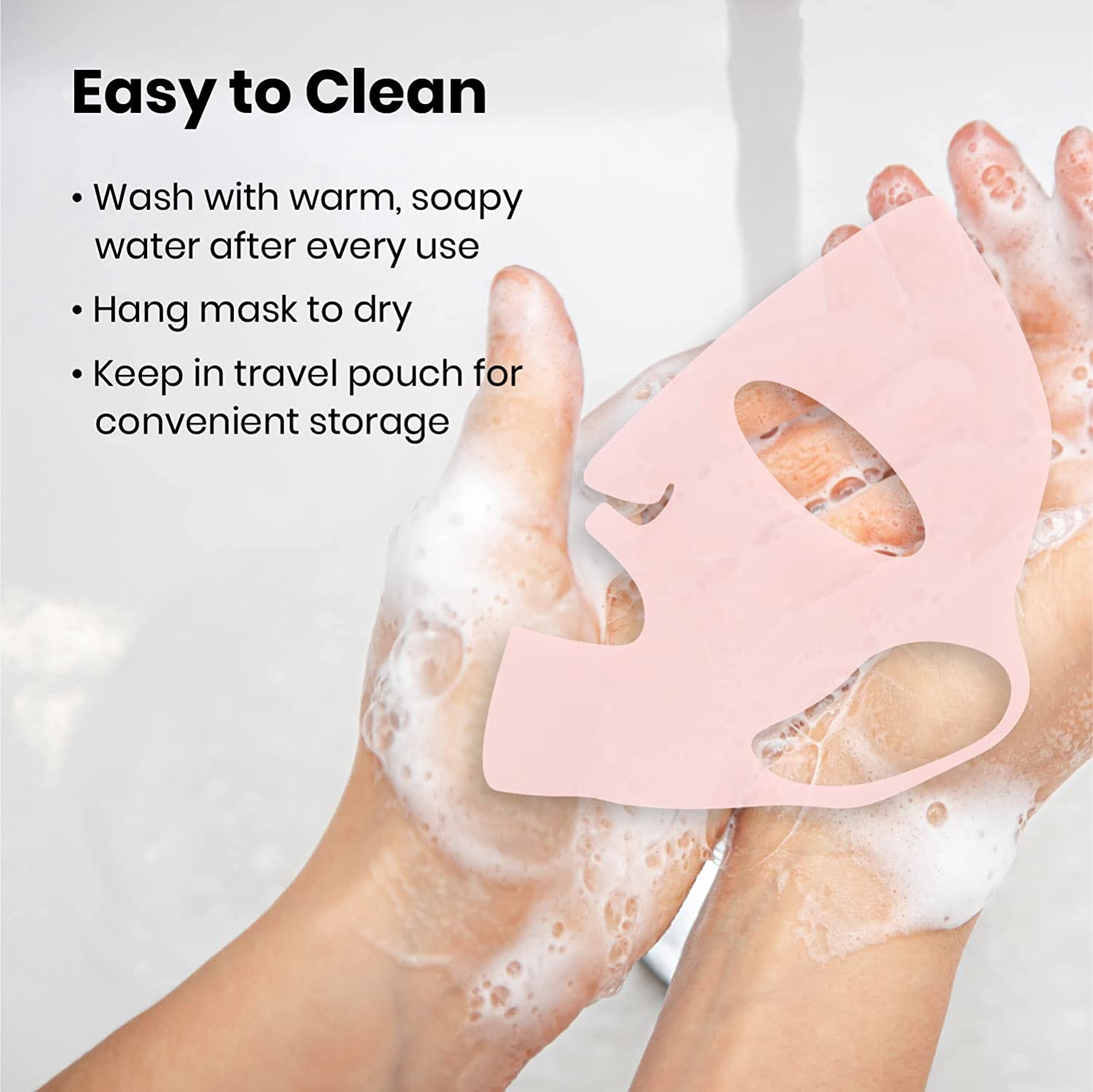 Herbruikbare siliconen gezicht - Silicone Mask Bracket recensie en prijs