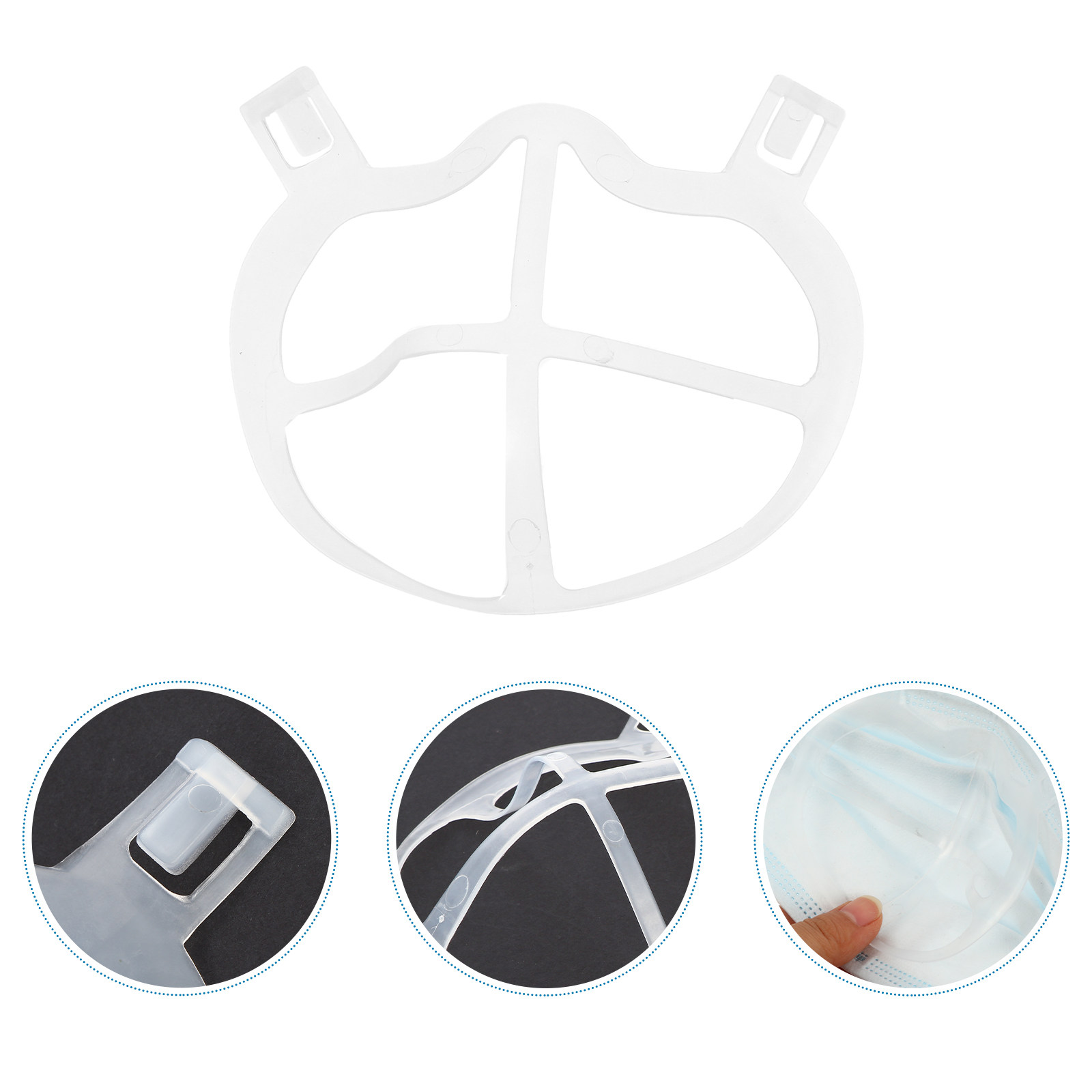 10 stuks siliconen maskerhoude - Silicone Mask Bracket recensie en prijs